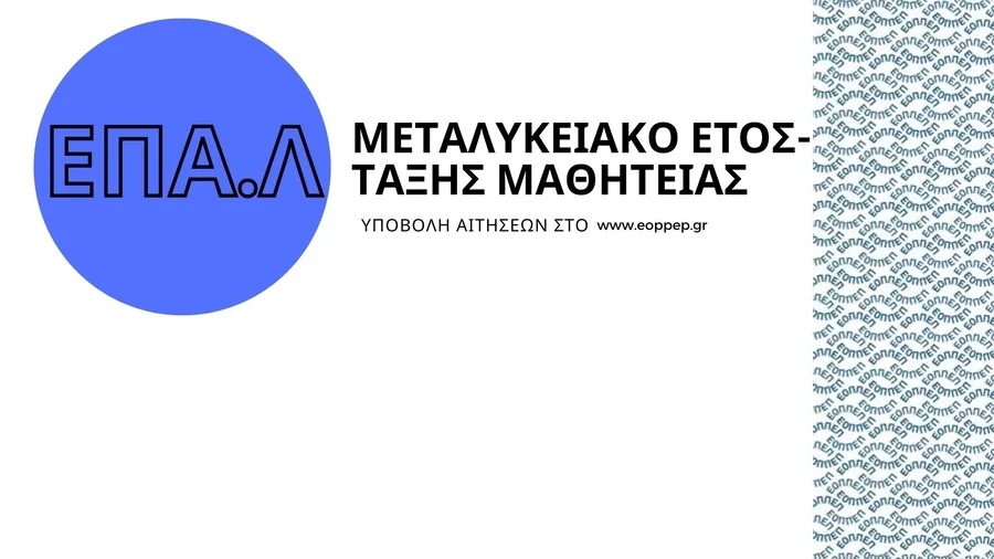 Read more about the article Τάξη Μαθητείας αποφοίτων ΕΠΑ.Λ